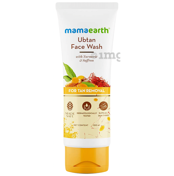 Mamaearth Ubtan Face Wash for Healthy Skin | Paraben & SLS-Free | All Skin Types