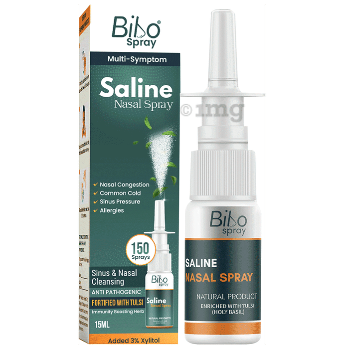 Bibo Saline Nasal Spray (15ml Each)