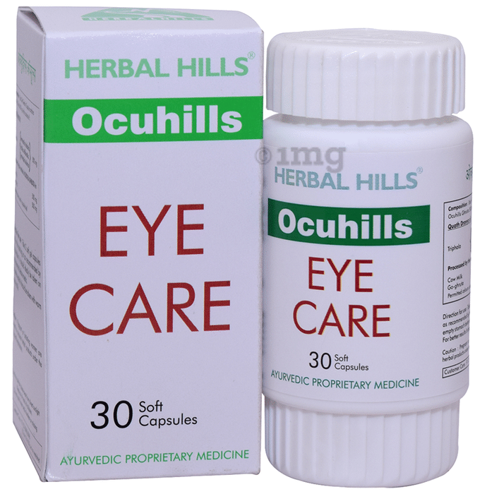 Herbal Hills Ocuhills Eye Care Soft Gel Capsules