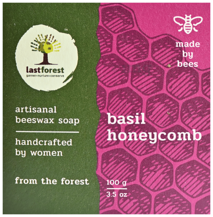 Last Forest Basil Honeycomb Beeswax Soap