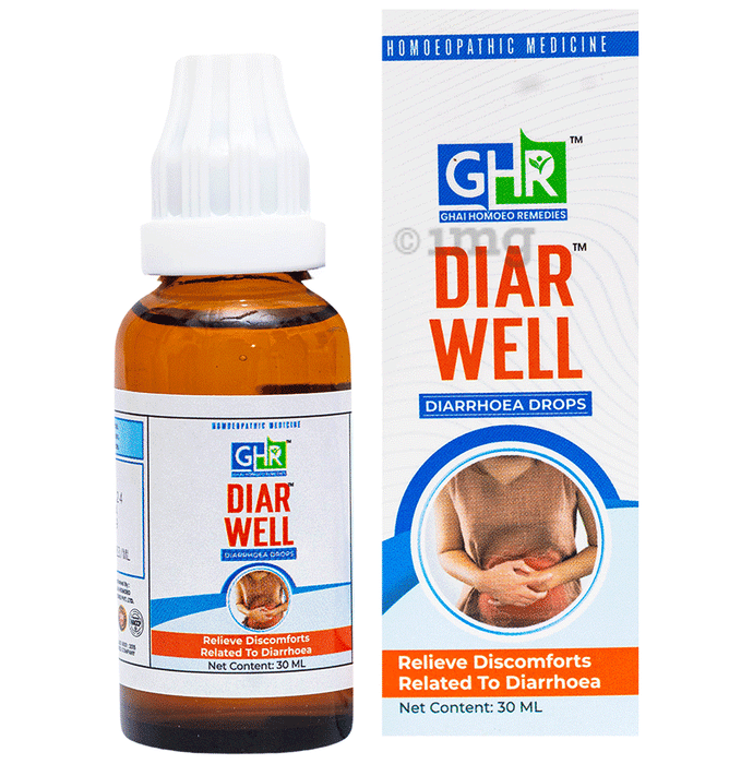Ghai Homoeo Remedies Diar Well Diarrhoea Drops