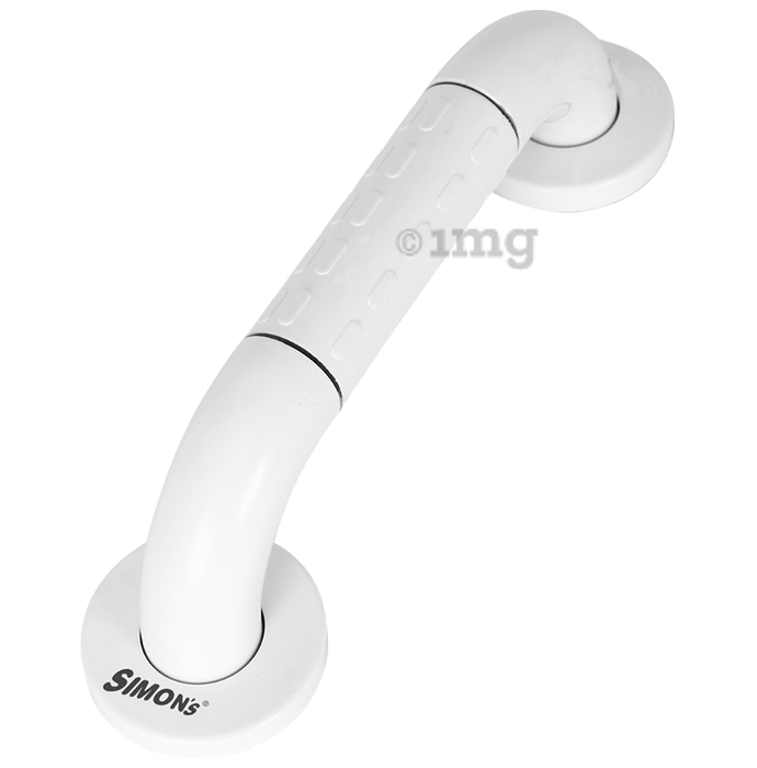 Simon's Grippy Heavy Duty ABS Bathroom and Toilet Grab bar with Anti Slip Finish 30cm Small