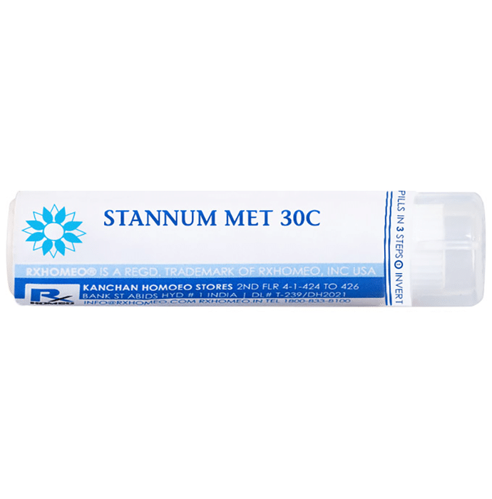 Rxhomeo Stannum Metallicum 30C
