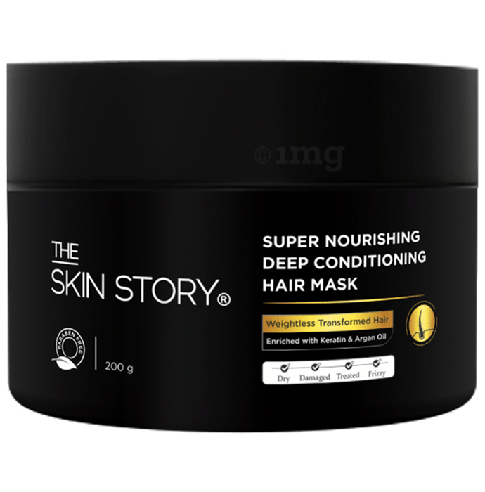 The Skin Story Super Nourishing Deep Conditioning Hair Mask With Keratin & Argan Oil