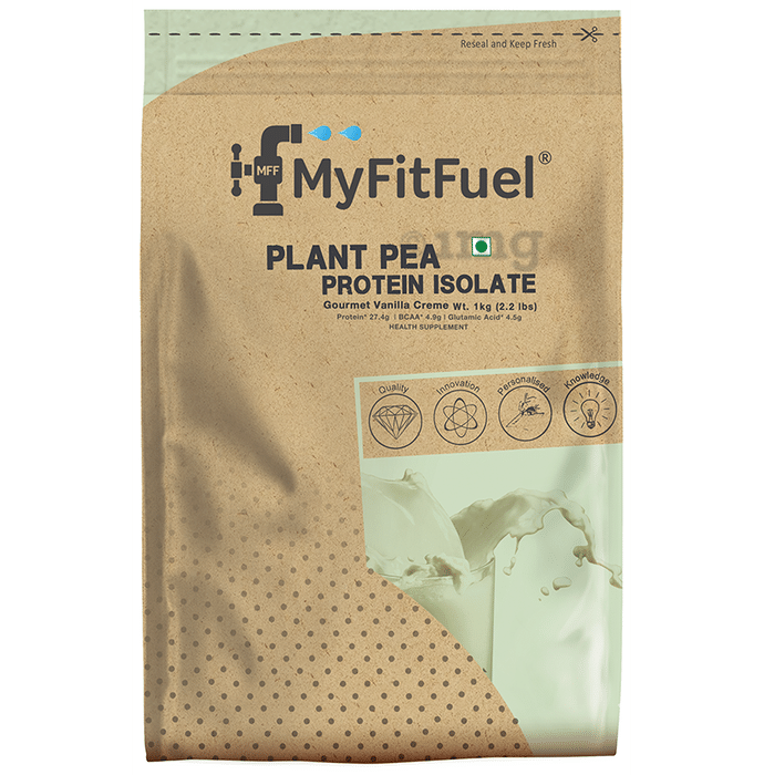 MyFitFuel Plant Pea Protein Isolate Gourmet Vanilla Creme