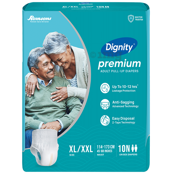 Dignity Premium Adult Pull-Up Diaper (10 Each) XL-XXL