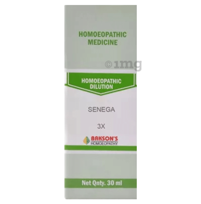 Bakson's Homeopathy Senega Dilution 3X