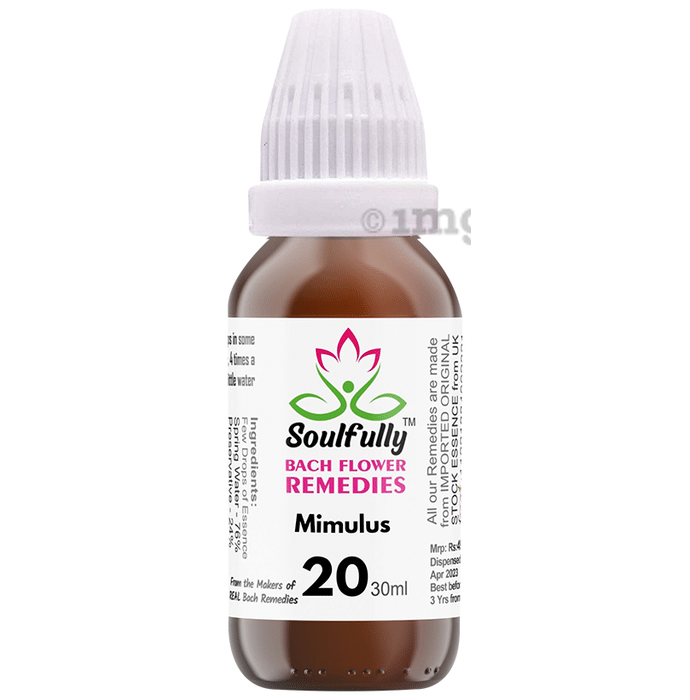 Soulfully Mimulus Bach Flower Remedies Drops