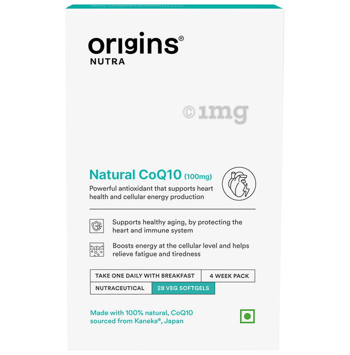 Origins Nutra Natural CoQ10 Veg Softgel