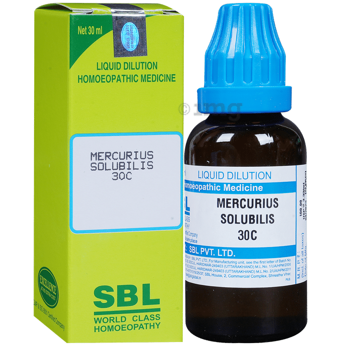 SBL Mercurius Solubilis Dilution 30 CH