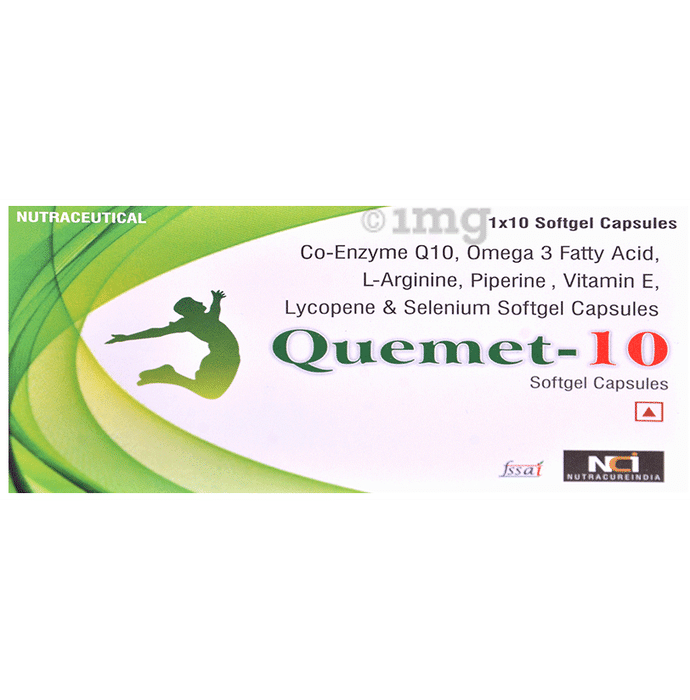 Quemet -10 Soft Gelatin Capsule