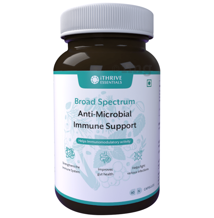 iThrive Essentials Broad Spectrum Anti-Microbial Immune Support Capsule (60 Each)
