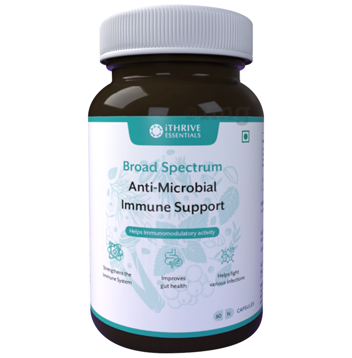 iThrive Essentials Broad Spectrum Anti-Microbial Immune Support Capsule (60 Each)