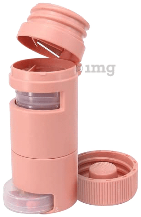 Healthcave Tablet Cutter 9 in 1 (7 Tablet Storage) For Carrying Cutting and Organising Medicines