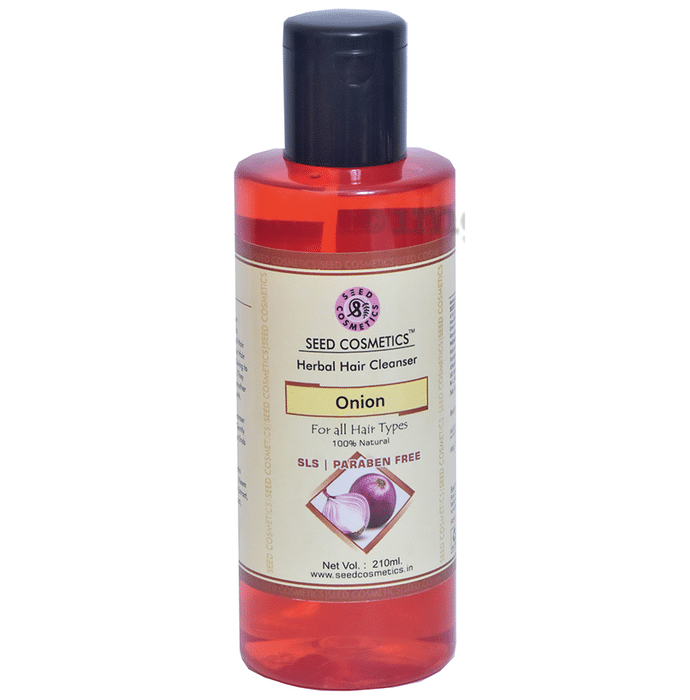Seed Cosmetics Onion Herbal Hair Cleanser SLS & Paraben Free
