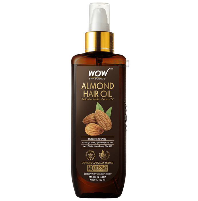 WOW Skin Science Almond Hair Oil
