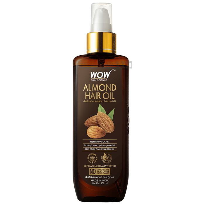 WOW Skin Science Almond Hair Oil