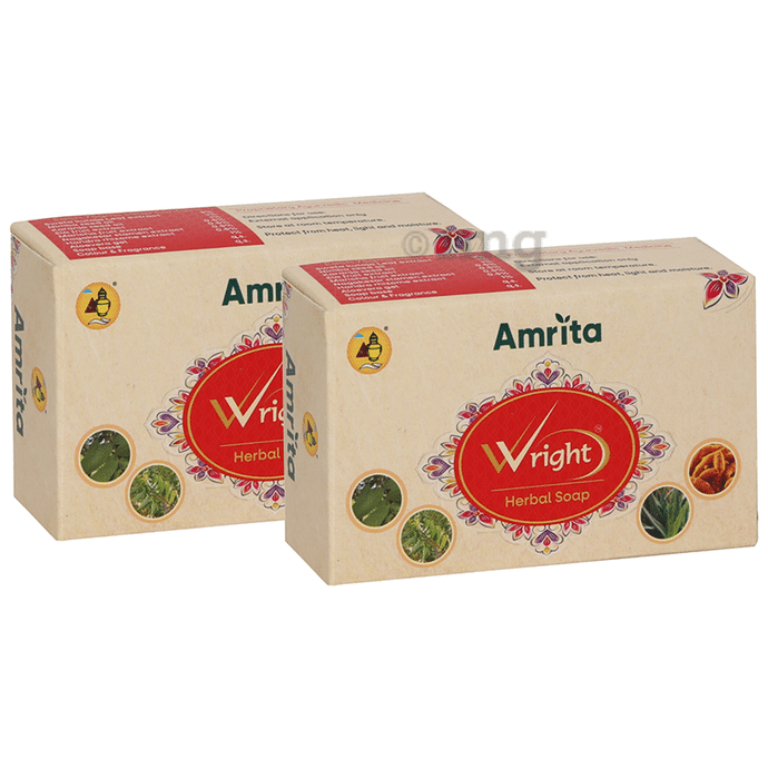 Amrita Wright Herbal Soap (75gm Each)