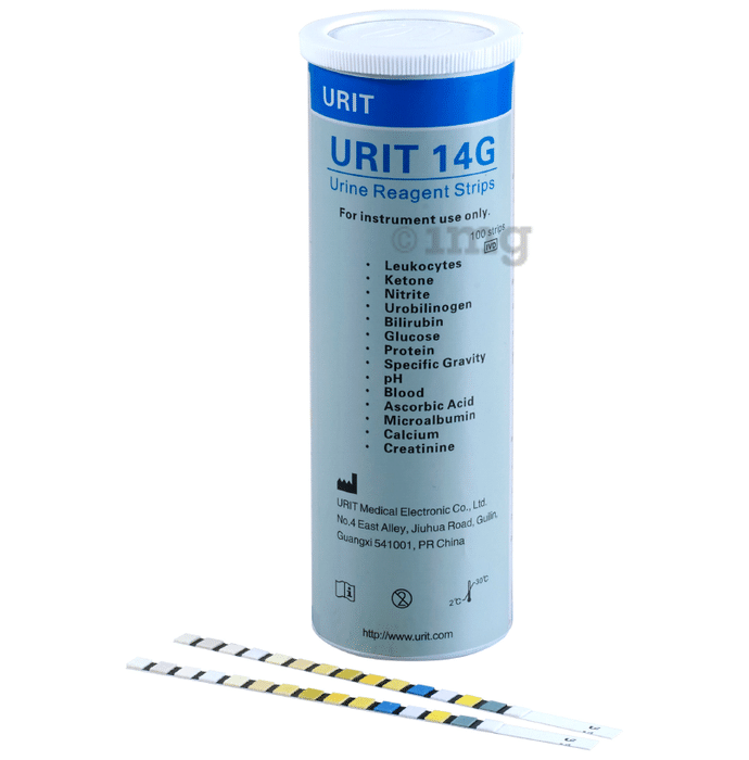 URIT 14G Urine Reagent Strips