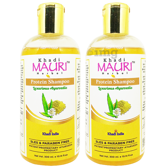 Khadi Mauri Herbal Protein Shampoo (300ml Each)