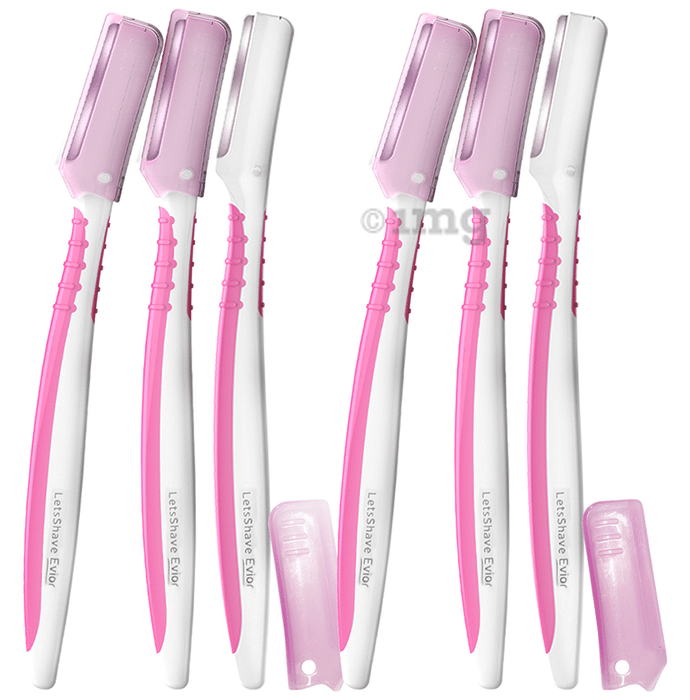 LetsShave Evior Women Face & Eyebrow Razor Instant & Painless Facial Hair Removal