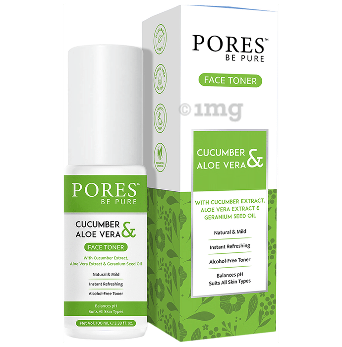 Pores Be Pure Cucumber and Aloe Vera Face Toner