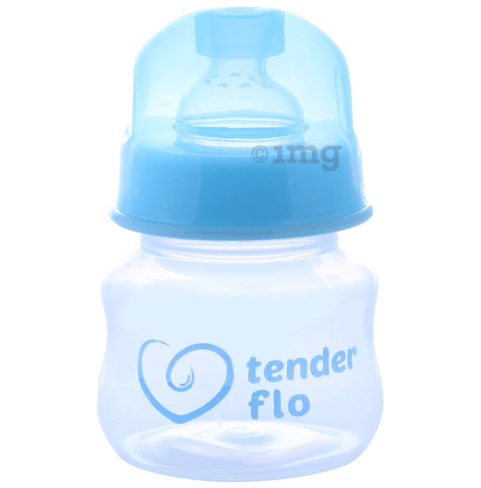 Tender flo Feeding Bottle Medi-Feed Blue
