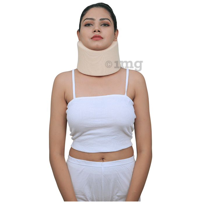 Bos Medicare Surgical Cervical Collar Soft Medium Beige