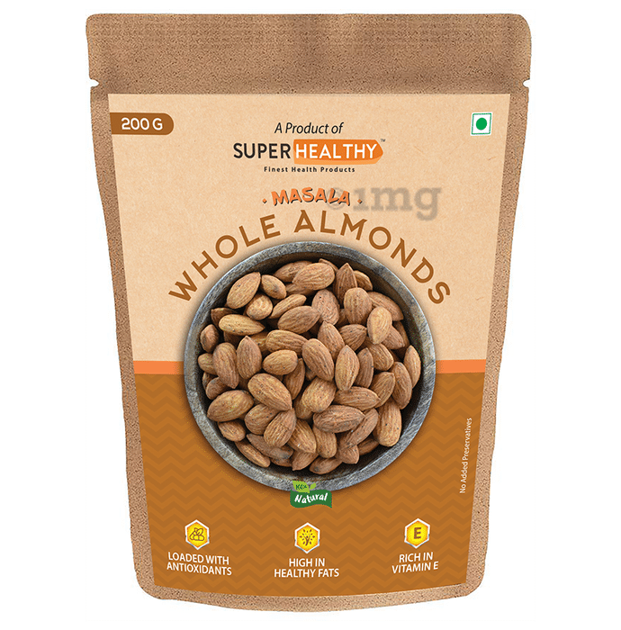 Super Healthy Masala Whole Almonds