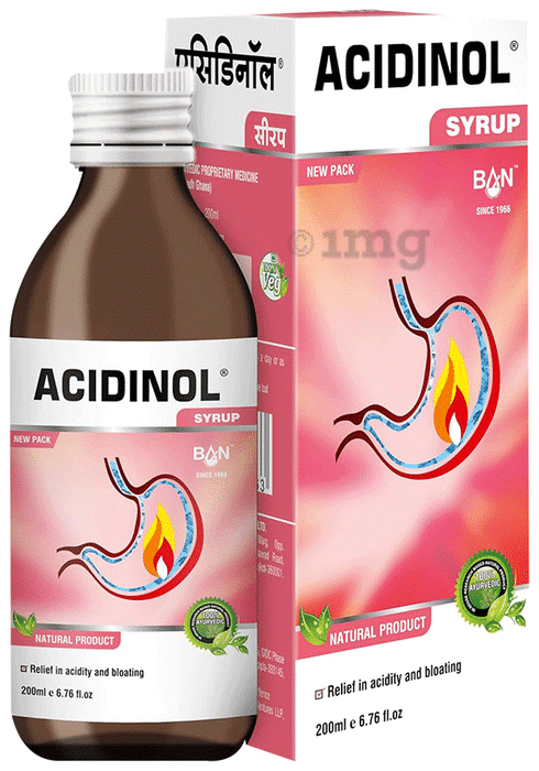 Acidinol |Improves Digestion and Helps in Acidity and Bloating | Syrup