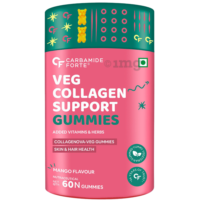 Carbamide Forte Veg Collagen Support Gummies