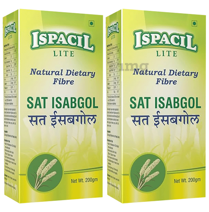 Ispacil Lite Sat Isabgol (200gm Each)