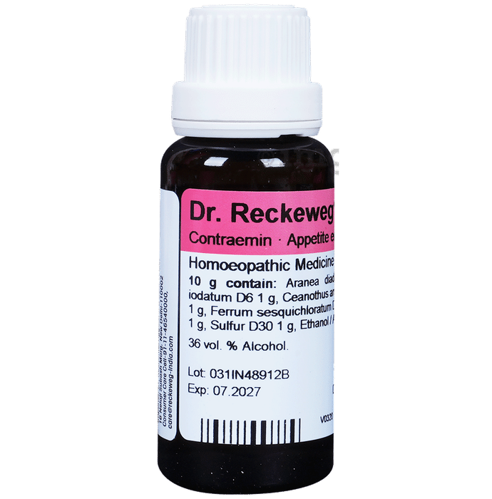 Dr. Reckeweg R31 Increases Appetite And Blood Supply Drop