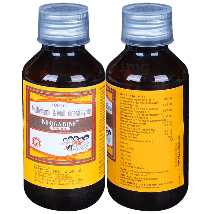 Neogadine Mikros Liquid | For Lack of Appetite & Weight Management