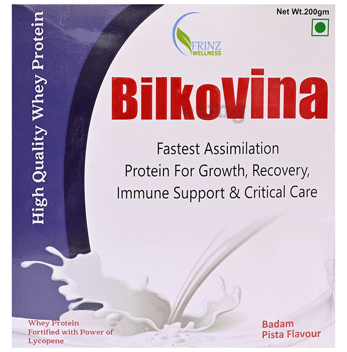 BilkoVina High Quality Whey Protein Powder Badam Pista