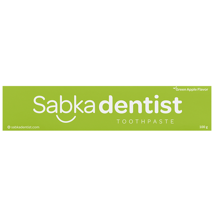 Sabka Dentist Green Apple Toothpaste