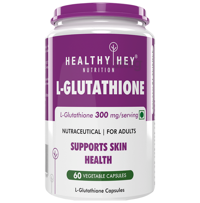 HealthyHey L-Glutathione Vegetable Capsule