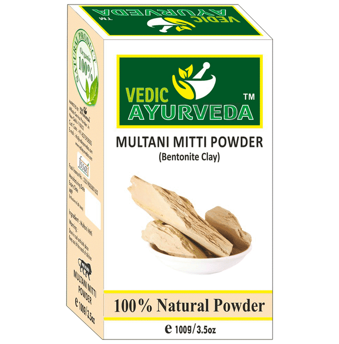 Vedic Ayurveda Multani Mitti Powder (100gm Each)