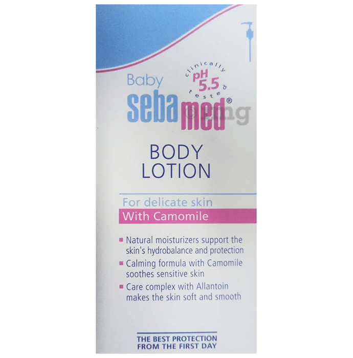 Sebamed Baby Body Lotion with Chamomile for Delicate Skin