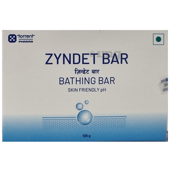 Zyndet Syndet Bathing Bar | Skin Friendly pH | Gently Cleanses & Nourishes the Skin