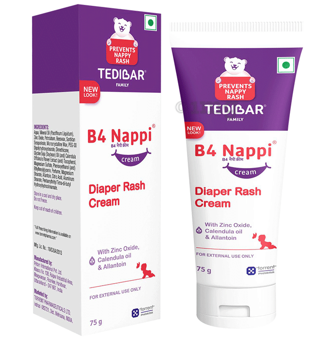 B4 Nappi Cream with Calendula Oil & Allantoin | For Baby's Tender Skin