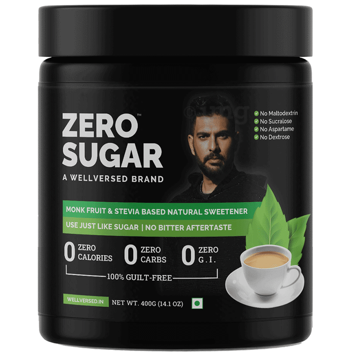 Zero Sugar Monk Fruit & Stevia Based Natural Sweetener