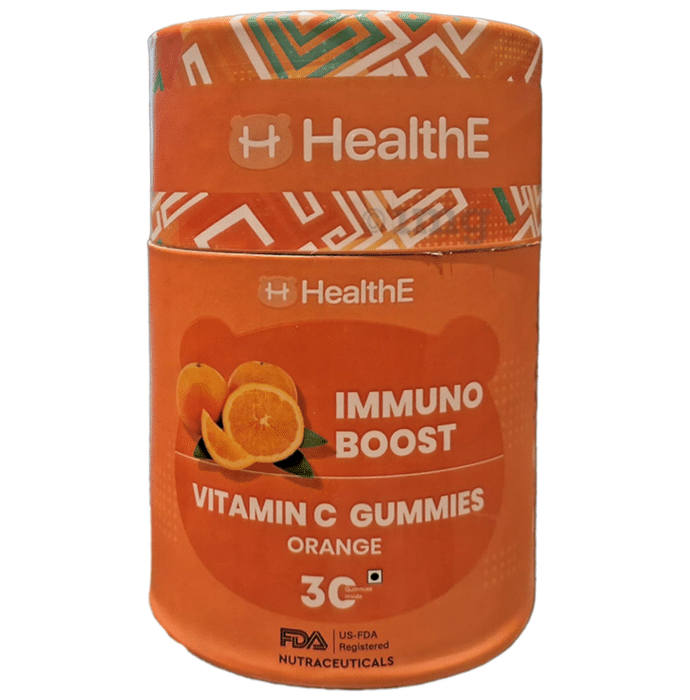 HealthE Immuno Boost Vitamin C Gummy Orange