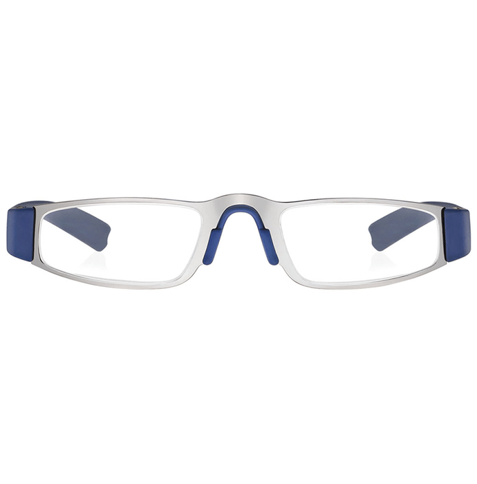 Klar Eye K 4012 Premium Classic Reading Glasses for Men and Women Blue Optical Power +1.75