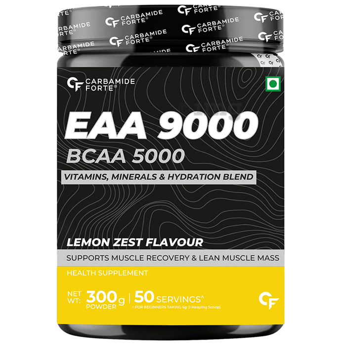 Carbamide Forte EAA with BCAA Powder Lemon Zest