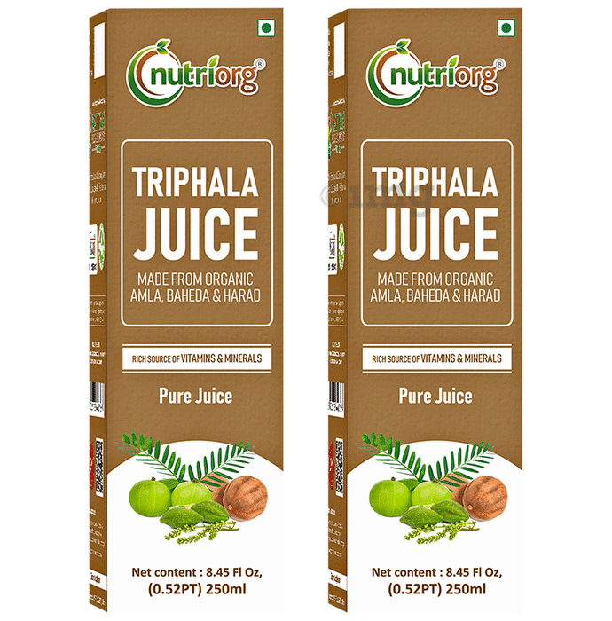 Nutriorg Triphala Juice (250ml Each)