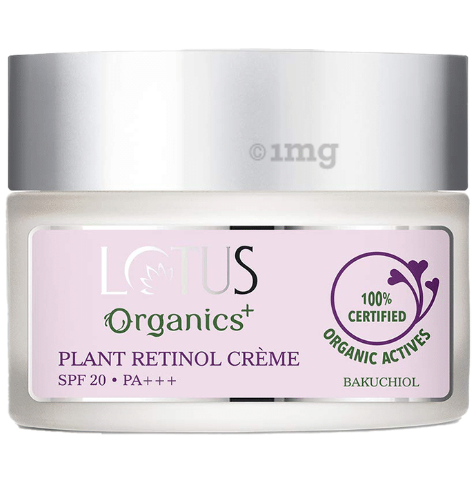 Lotus Organics+ Bakuchiol Plant Retinol Creme SPF 20 PA+++