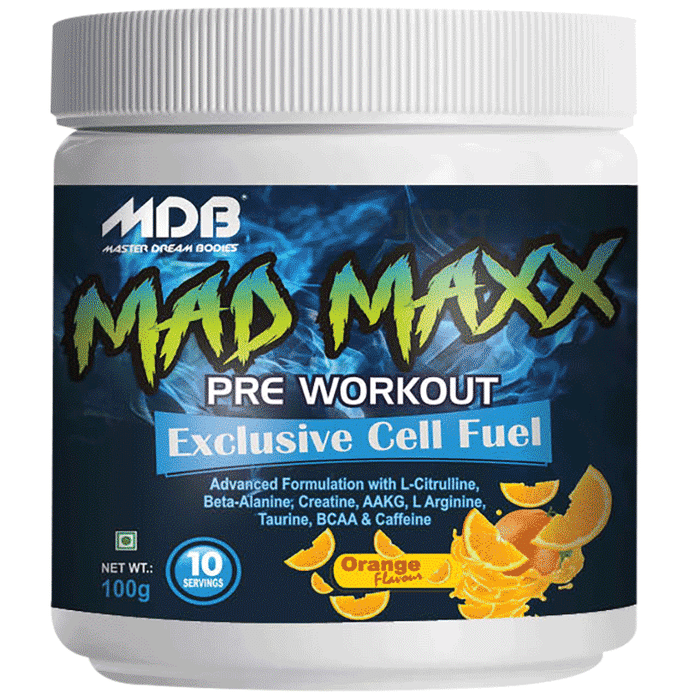 Master Dream Bodies Mad Maxx(100gm Each) Orange