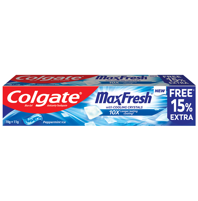 Colgate MaxFresh Toothpaste (Peppermint Ice)