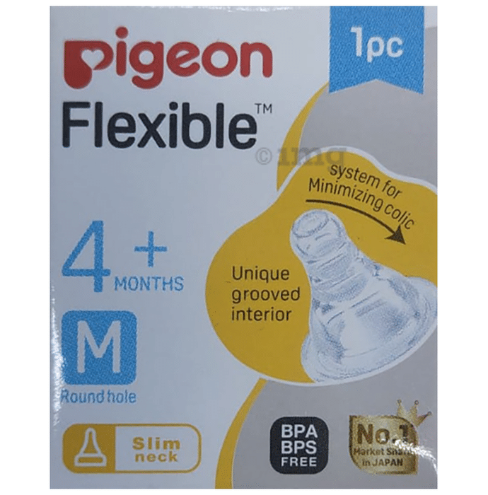 Pigeon Flexible NIpple 4+ Months Medium